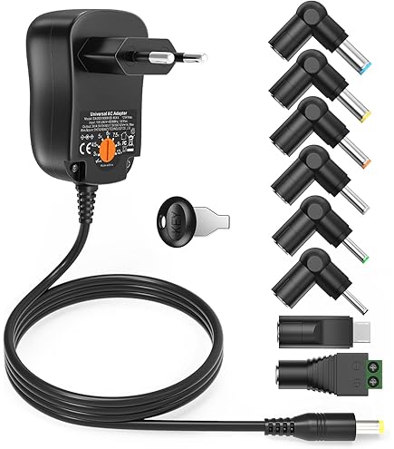 Top Chargeur * Adaptateur Secteur Chargeur Sortie Output DC 19V 3,42A 3420mA 65W Certification CE Connecteur: 3,5mm * 1,35mm Remplace Alimentation 19V 1A / 1,5A / 1,7A / 2A / 2,1A / 2,5A / 3A / 3,42A