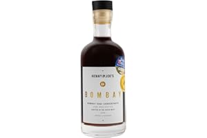 HENNY AND JOE'S Henny & Joes Bombay Spiced Chai Concentrate - Premium Indian Spiced All Natural Chai Syrup | Chai Latte | Chai Tea | Better than Chai Latte Powder | Ideal for Coffee Shops & Home (250ML)