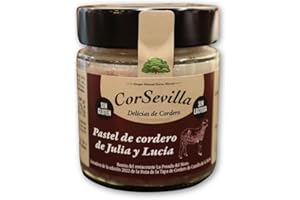 CORSEVILLA - Gâteau d'Agneau Julia et Lucia - Qualité Gourmande - Tartinade - Sans Gluten - Sans Lactose - Unité de 150 grammes env.