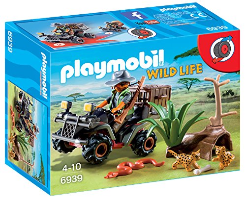 Playmobil Vida Salvaje - Explorador con Quad (6939)