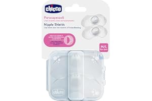 Chicco 2 Pcs Nipple Shields Silicone Medium & Large