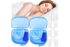 BDSHUNBF 10 Pcs Anti Ronflement Solution Ronflement, Apnee du Sommeil, Snore Stopper, Anti Ronflement Efficace, Réduction Ronflement, Anti-Snoring Ring Sleep Health Care for Men and Women Dormez Bien