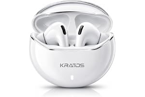 Kratos TW02 Ear Buds Wireless with 60H Playtime, Noise Isolation & Clear Calls, Bluetooth Earbuds with Voice Assistant, Ear B