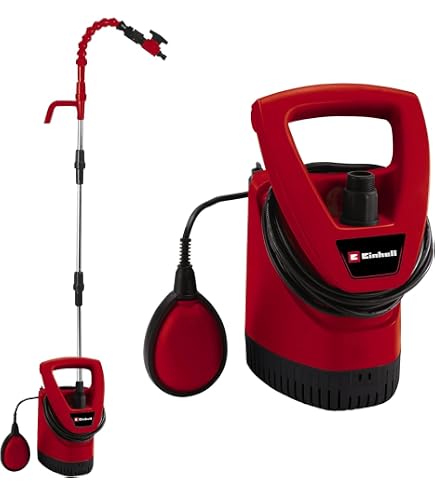 Bomba Achique Agua Einhell Cordless Clear Water Pump GE-SP 18 LL Li (1x 4.0Ah) Power X-Change ( Lithium-ion, 18 V, Max. 4500 L/h, Flexible Battery Box, Continuous Running Function, Incl. 4.0 Ah