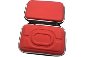 Meijunter Funda de transporte duro EVA Protectora Bolsa Caja para Nintendo Gameboy Advance GBA Gameboy Color GBC consola (Rojo)