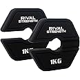Rival Strength Micro Add-On Plates | Fractional Incremental Weight Plates for Barbell, Dumbbell, Kettlebell | 0.5KG 1KG 2.5KG