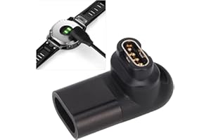 PUSOKEI Adapter USB C 90 Stopni do Zegarka ładowarka Zegarka 5 V Typu C do Złącza Kabla USB Typu C do Zegarków Fenix7S 7X Instinct 2 2S EPIX Venu 2 Plus Vivomove Sport