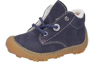 RICOSTA Mädchen und Jungen Winterstiefel Colin, Kinder Lauflernschuhe, Weite: Weit, terracare,Barfuß-Schuh