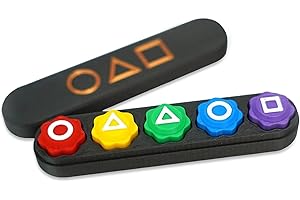 DREAKU Gonggi Korean Game, Gonggi Jack Stone Pebbles Set Gioco, Attività per La Famiglia, Portatile e Durevole per Tutte le età Giocattolo per l'allenamento della Coordinazione Occhio-Mano