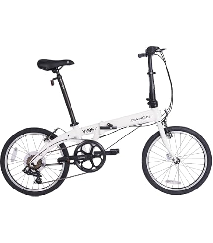 Dahon VYBE D7 Folding Bike, Lightweight Aluminum Frame; 7-Speed