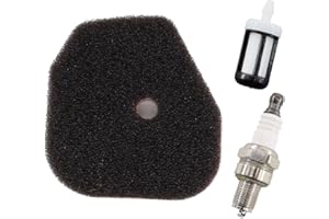 MCHNIC Air Filter with Fuel Filter Spark Plug for STIHL HS46 HS46C HS56 HS56C HS 46 HS 56 Hedge Trimmer Replaces 4242 120 1800