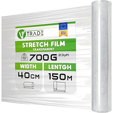 HaGa® Luftpolsterfolie 1,5m x 20m - 3-lagige Noppenfolie für
