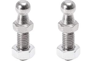 X AUTOHAUX 2 Set 10mm M8x20mm Car Gas Strut Ball Studs for Gas Struts Shocks