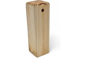 LEUCHTKLANG Maultrommel Halter aus Holz mit Magnetbefestigung Halterung Jaw Harp Mundtrommel Mund Harfe Ständer Zubehör (Halterung)