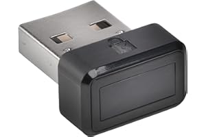 Kensington Chiavetta con Lettore di Impronte Digitali Kensington VeriMark, Nero, K67977WW