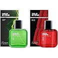 Wild Stone Forest Spice And Red Long Lasting Perfume Spray For Men, Pack Of 2 (30Ml Each)