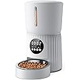 Faroro Automatic Cat Feeder, 4L Cat Feeder with Timer up to 6 Meals Per Day, Portion Control, Suitable for Small and Medium Pets