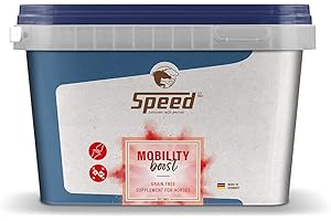 SPEED HORSECARE WITH PASSION EST. 1963 Speed Mobility Boost 1500 g - Alimento complementario para el Sistema musculoesquelético de Caballos, Apoyo a Las articulaciones, Receta Power con MSM y ácido hialurónico, sin Cereales