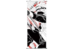CosplayStudio Naruto - Cuadro enrollable (tela, 100 x 40 cm), diseño de Kakashi Hatake B