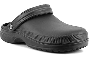 IMTY Mens EVA Clogs Lightweight Garden Beach Summer Slip On Hospital Nurse Kitchen Mules Water Shoes Sandals