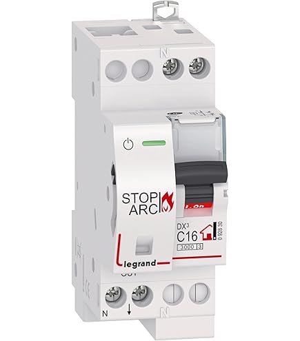 Disjoncteur Différentiel Legrand 30mA - C16 Ampères 2 Pôles 10kA - Occasion