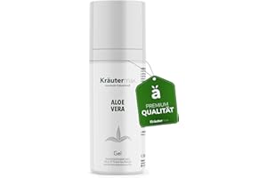 KRÄUTER MAX Gel d'Aloe Vera Pure Cosmétique Naturelle Pure Sans Additifs 97% 1 x 200ml