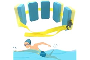 TOPJOWGA Cintura da Nuoto, Swim Belt Cintura di Galleggiamento, Accessorio per Piscina a Galleggiabilità Regolabile Dispositivo Floaties Cintura Galleggiabil per Bambini e Adulti