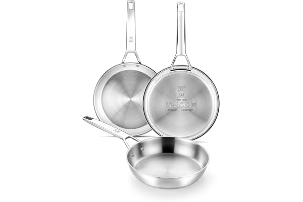 BRA Signature Set Padelle Acciaio Inox