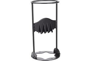 Pumpumly Wood Splitter, Wood Kindling Splitter, Manual Splitting Tool, Firewood Log, Safety Carbon Steel, Suitable for Kiln Dried Firewood and Pine Woods Not Hardwoods, Black