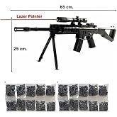 Generic BONCUKLU LAZERLİ T&Uuml;FEK 20 Paket Boncuk Hediye gnsRKFaz131