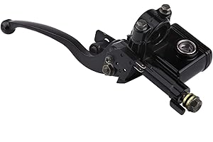Bremse Links Motorrad, Akozon Left Front Brake Master Cylinder 7/8" 22mm Front Left Brake Clutch Master Cylinder Lever Pump Motorcycle Handlebar Master Cylinder Levers for 50cc 110cc 150cc Q