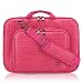 13 Inch MacBook Pro / Air CaseCrown Alligator Messenger Laptop Case with Memory Foam (Hot Pink) RS.2144.00