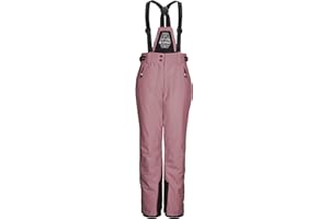 Killtec Mädchen Skihose/Funktionshose mit abnehmbarem Latz, Kantenschutz und Schneefang Ksw 213 Grls Ski Pnts
