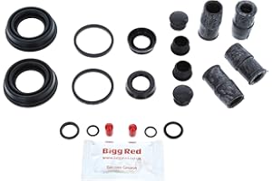 Bigg Red - Rear Brake Caliper Repair Kit - Compatible with Mini R50 R52 R53 2002-2006, Civic Fk 2012-2018