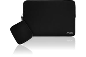 ARVOK 15 15,6 16 Pollici Custodia per Laptop con Borsa Extra per MacBook Pro 16 2021[Versione di aggiornamento 2023] Impermeabile Sleeve per Laptop per HP/MacBook/Lenovo/ASUS/Dell/MSI/Acer