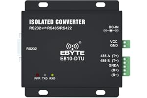 EBYTE Transmission bidirectionnelle transparente E810-DTU (RS) pour serveur longue distance RS232 vers RS485/RS422
