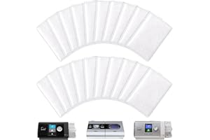 ZOPJUMA 20 Pezzi Filtri Cpap Filtri di Ricambio Universali Monouso Compatibili per S9 / S10 Airsense 10 Filter
