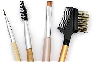 Tigofly 4 pcs/set Fly Tying Tools Kit Brush Groomer for Fly Fishing Dubbing Hair Fiber Feather Brushes Combing Accessories