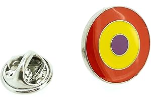 Gemelolandia | Pin de Solapa Escarapela de las Fuerzas Aéreas de la II República Española | Pines Originales Para Regalar | Para las Camisas, la Ropa o para tu Mochila | Detalles Divertidos