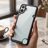 CaseOnn Nothing CMF Phone 1 Kılıf Kamera Korumalı Darbe Emici Şeffaf Arka Kapak Siyah