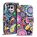 Produktbild Samsung Galaxy S5 Mini Muster Hülle, Conie Mobile Handytasche Bookstyle Schutzhülle Motiv Bilderhülle Wallet Tasche, PU Leder Tasche