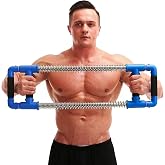 GoFitness Push Down Bar - M&aacute;quina de Musculaci&oacute;n para Pectorales en Casa | Ejercicios para Pecho, Brazos, Hombros, Abdominale