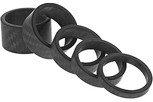 CARBONENMY 'Ahead Potence Spacer Distance Disques SET1 1/8 3/5/8/10/15/20 mm carbone mat neuf