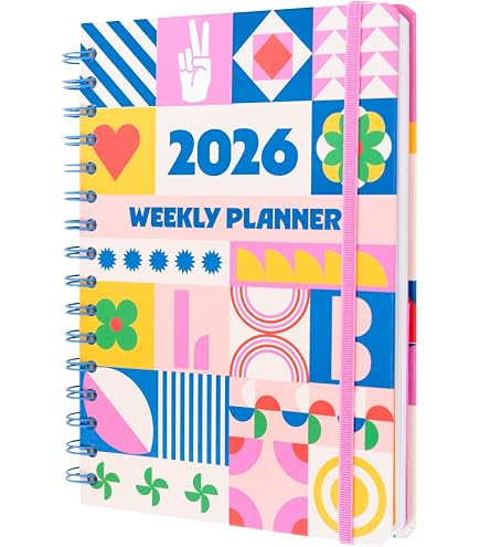 Agenda 2026 Giornaliera Grupo Erik - Formato Tascabile, Copertina Rigida, Con Stickers, 11,4x16 Cm