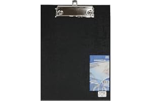 TIPTOP OFFICE TTO - Portablocco in polipropilene A5, colore: Nero