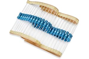 Innfeeltech 50 Pcs 1W 1% Toleranz 1 Ohm Metall Film Widerstand Widerstand für DIY Projekt und Experimente