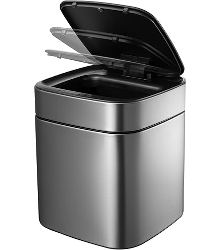 Eko Dara Stainless Steel Sensor Waste Bin, 35-Liter - Ek9267Mt-35L