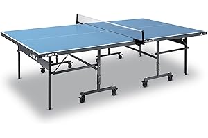 ‎JOOLA JOOLA Tischtennisplatte Outdoor - Profi Tischtennistisch Aluminium-Verbundoberfläche - wetterfest klappbar - inklusive Netz