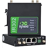 InHand Networks IR302 Routeur VPN Industriel IoT Double Carte SIM, Format Compact, Routeur 4G LTE Cat 4 150 Mbps, Antenne Ext