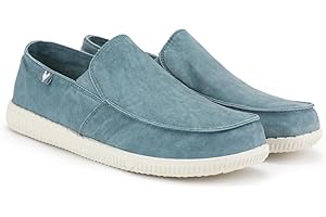 WALK IN PITAS | WP150 Slip ON Washed | Mocassini Uomo per L'Estate | Scarpe da Barca Estive | Sportive Uomo | Sneakers | Scarpe da Pitas